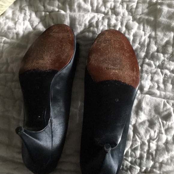 Vtg🌹HP Stuart Weitzman for Mr Seymour Satin Heels - Picture 8 of 8